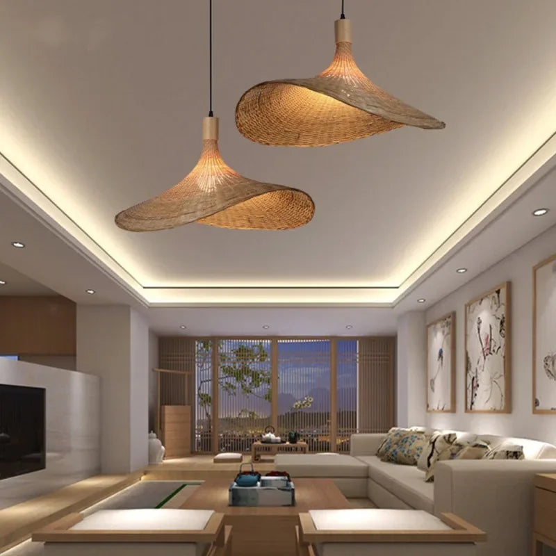 Lustrix | Elegant Loftlampe i Bambus