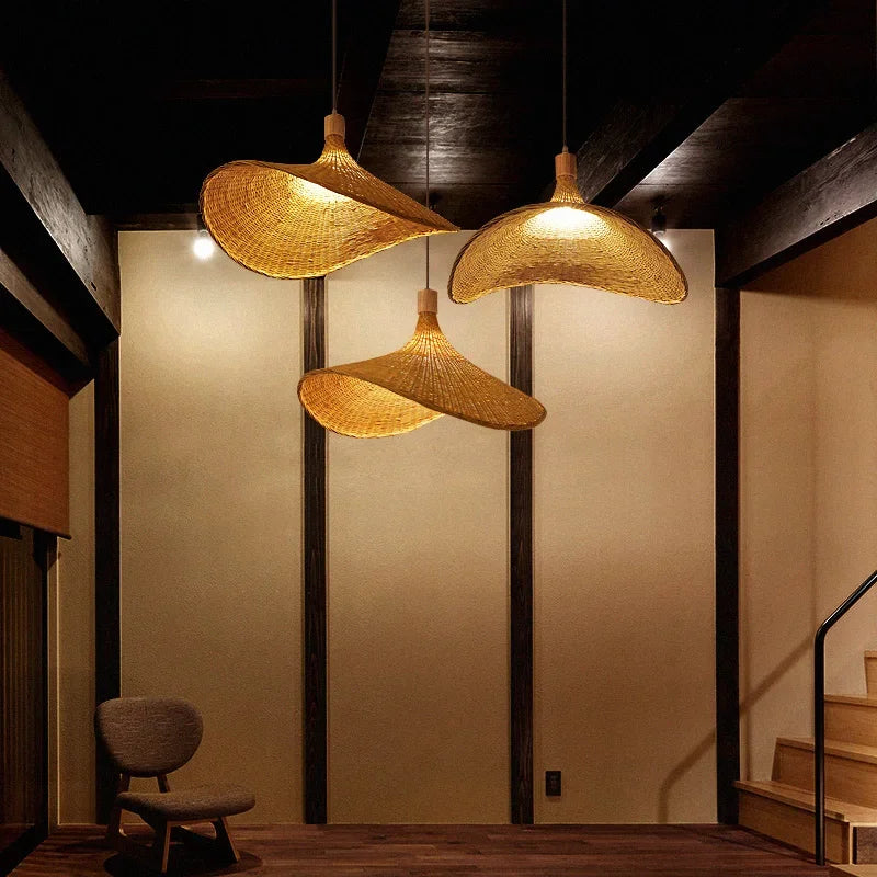 Lustrix | Elegant Loftlampe i Bambus