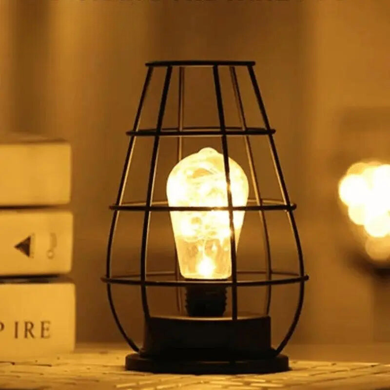 RetroGlow | Tidløst retro-stil skrivebordslampe!