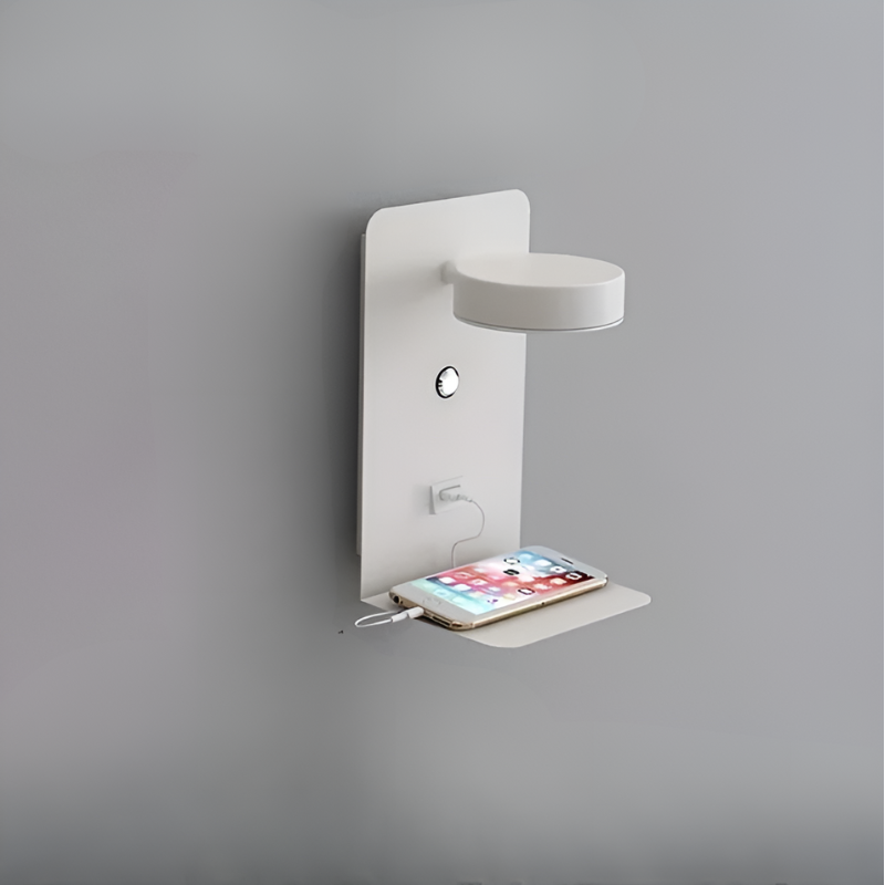 Luzora | Stilren & Genopladelig Natlampe med USB