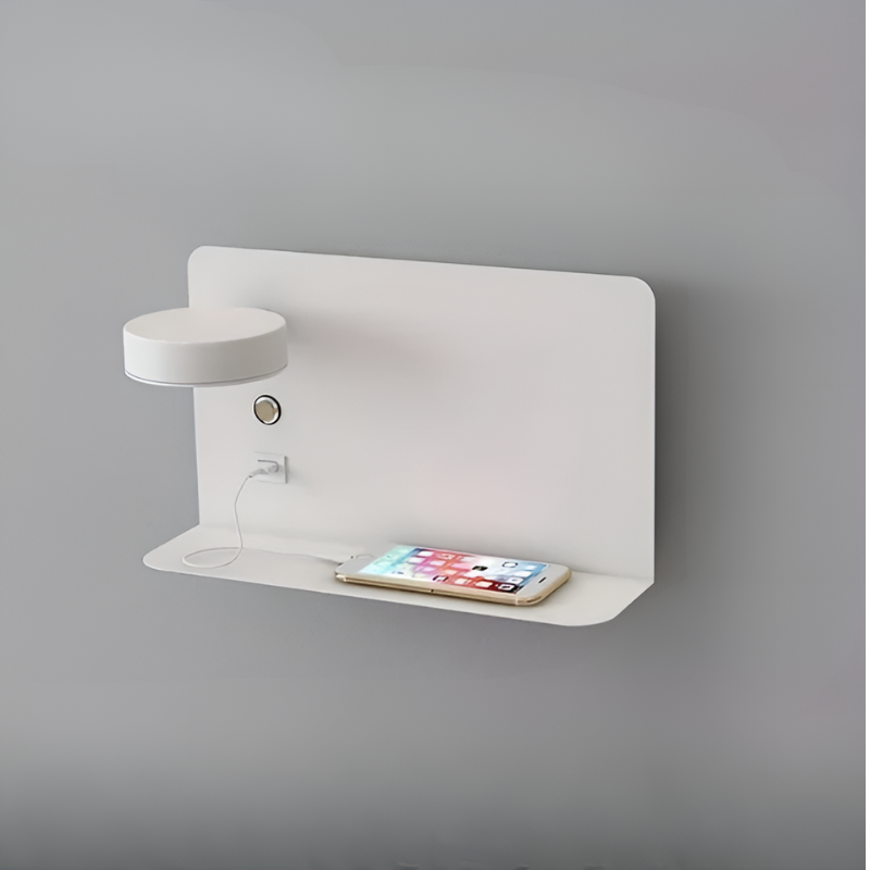 Luzora | Stilren & Genopladelig Natlampe med USB