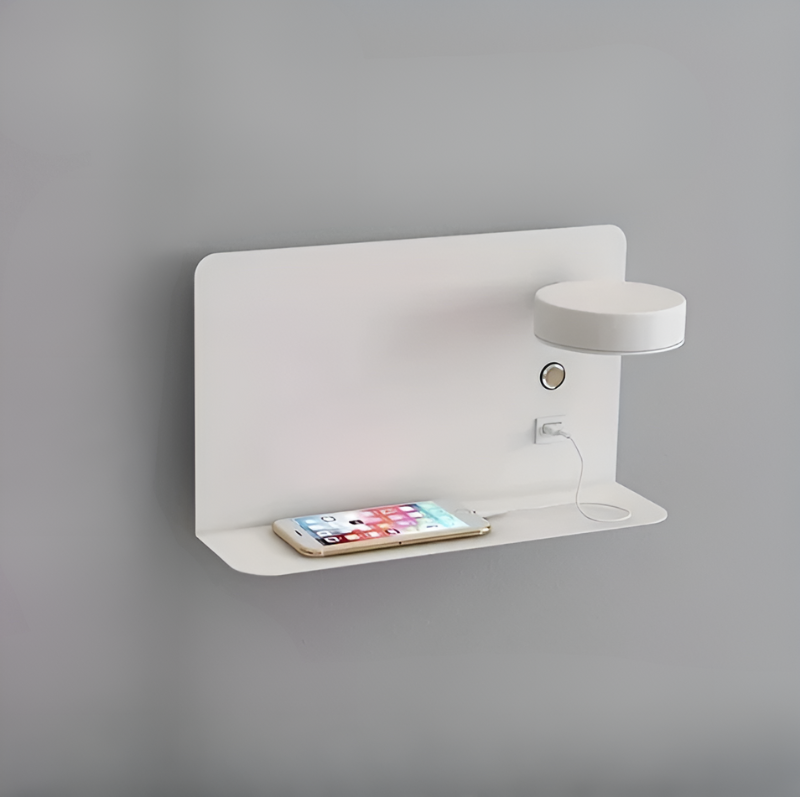 Luzora | Stilren & Genopladelig Natlampe med USB