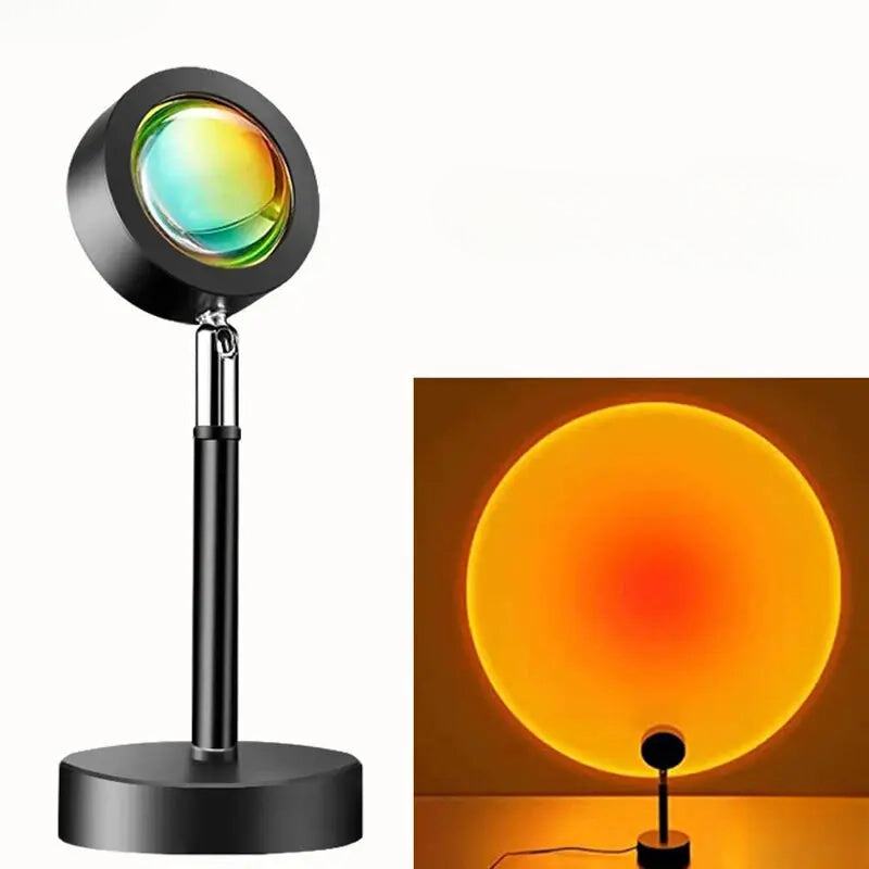 SunsetGlow | LED Solnedgangslys Projektionslampe!
