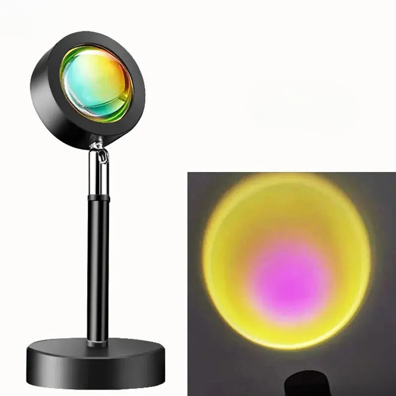 SunsetGlow | LED Solnedgangslys Projektionslampe!
