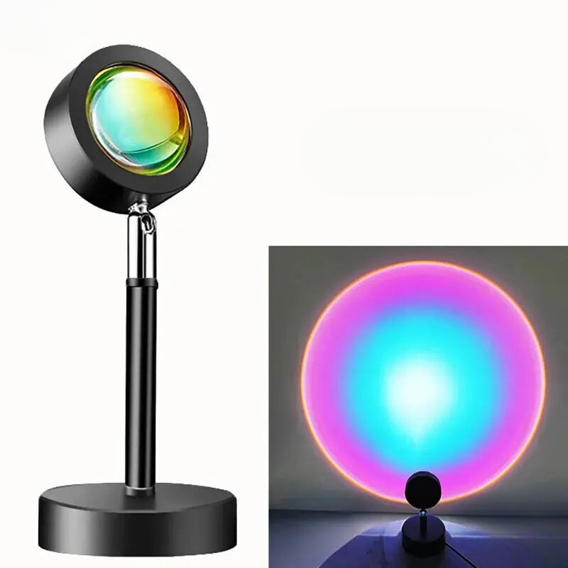 SunsetGlow | LED Solnedgangslys Projektionslampe!