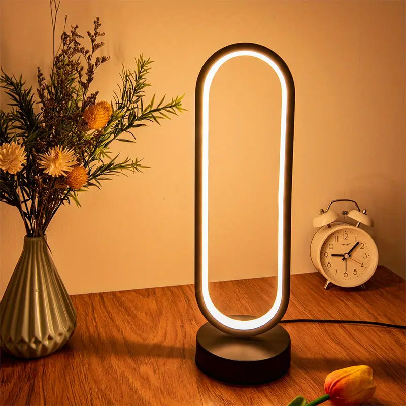 LumiÉlégance | Luksus og Moderne LED-Bordlampe!
