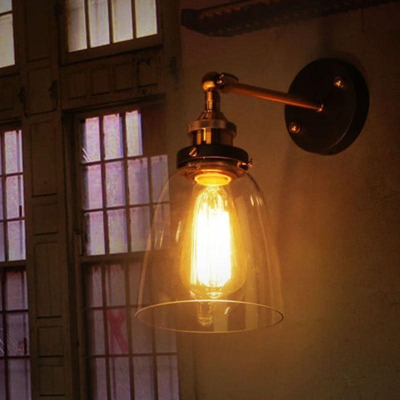 LumoSphere | Elegant Vintage Glaspendel