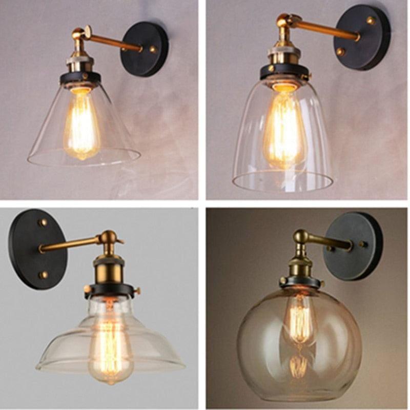 LumoSphere | Elegant Vintage Glaspendel