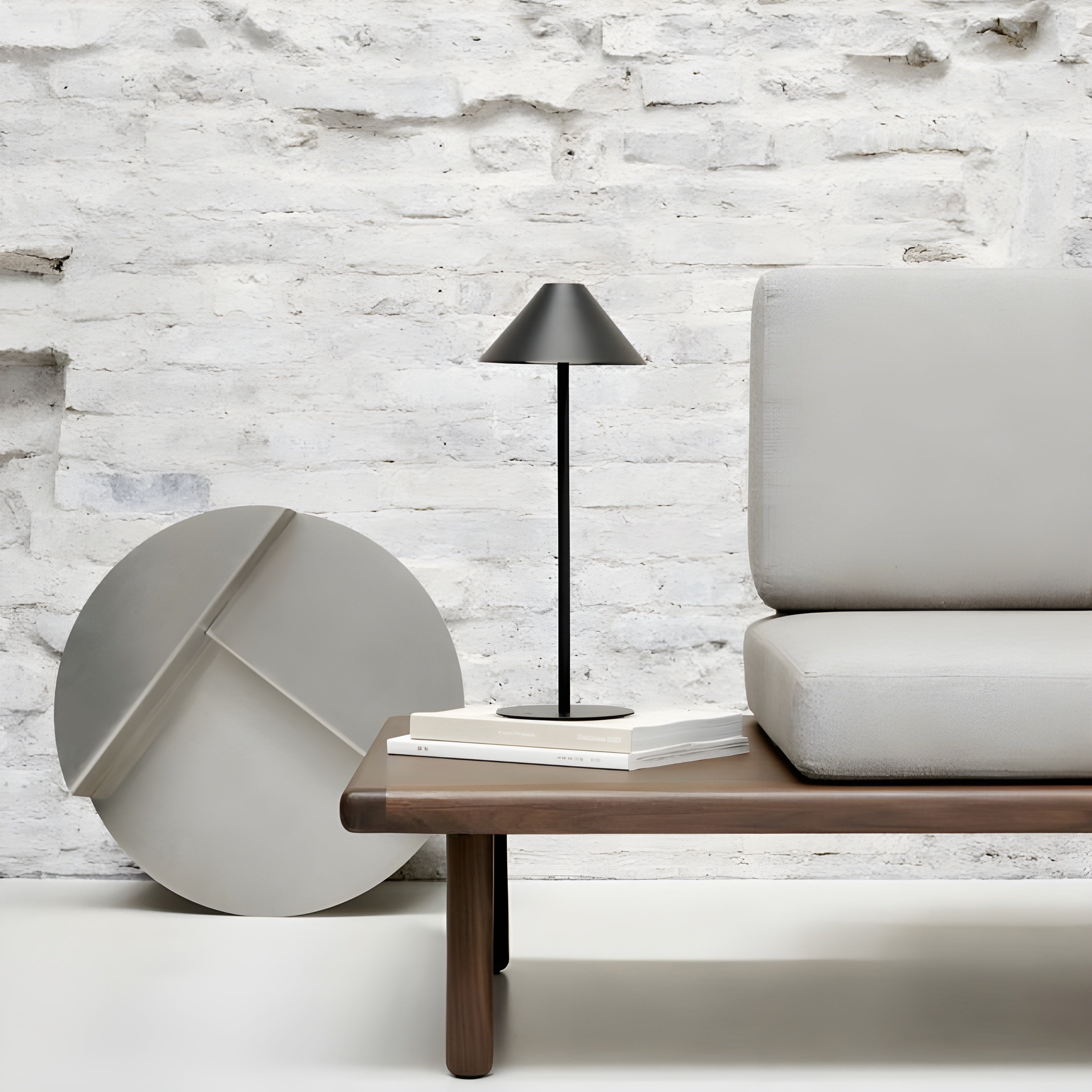 TouchGlow | Udendørs & Indendørs trådløs bordlampe!