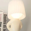 FoldaGlow – Unik Bordlampe med Foldet Lampeskærm!