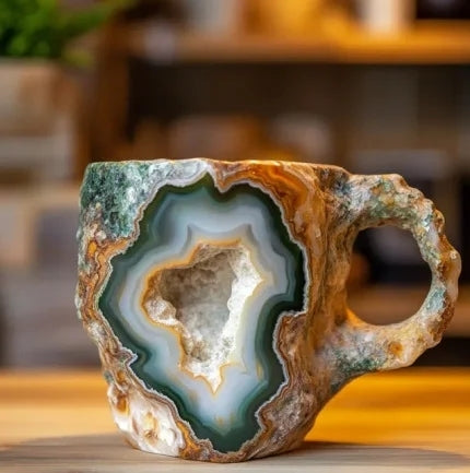 CrystalCup – Mineral Krystal Kaffekop!