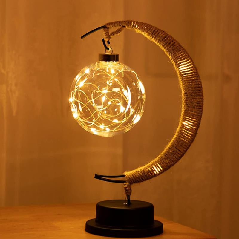 MoonGlow | Halvmåne Hængende Bordlampe!
