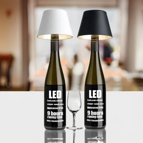 LumiFlask | USB Genopladelig Flaske Lampe!