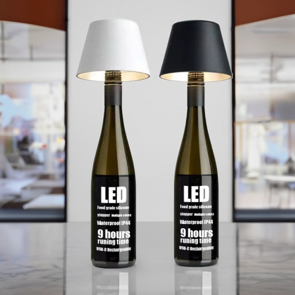 LumiFlask | USB Genopladelig Flaske Lampe!