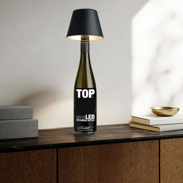 LumiFlask | USB Genopladelig Flaske Lampe!