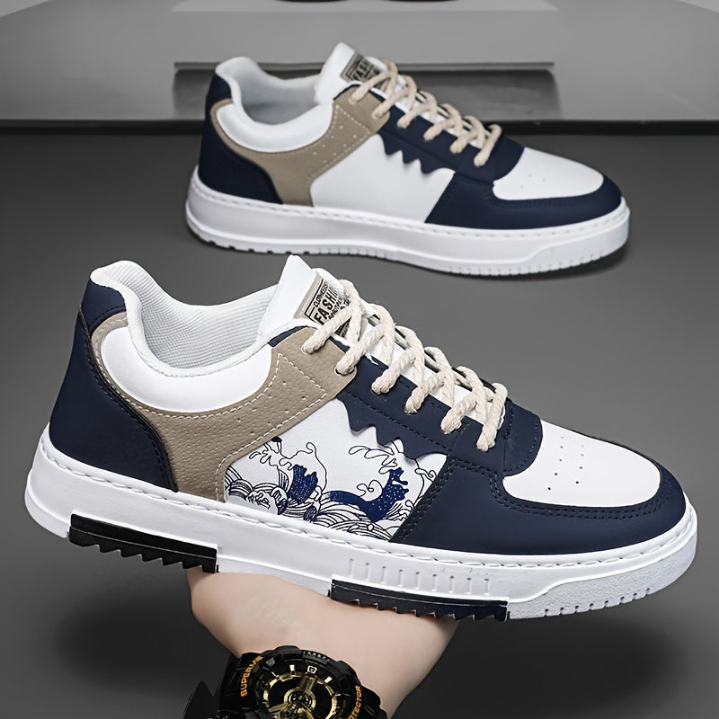 FlexStride - Stilrene Herresneakers | Lav skaft, TPU-sål, alsidig pasform!