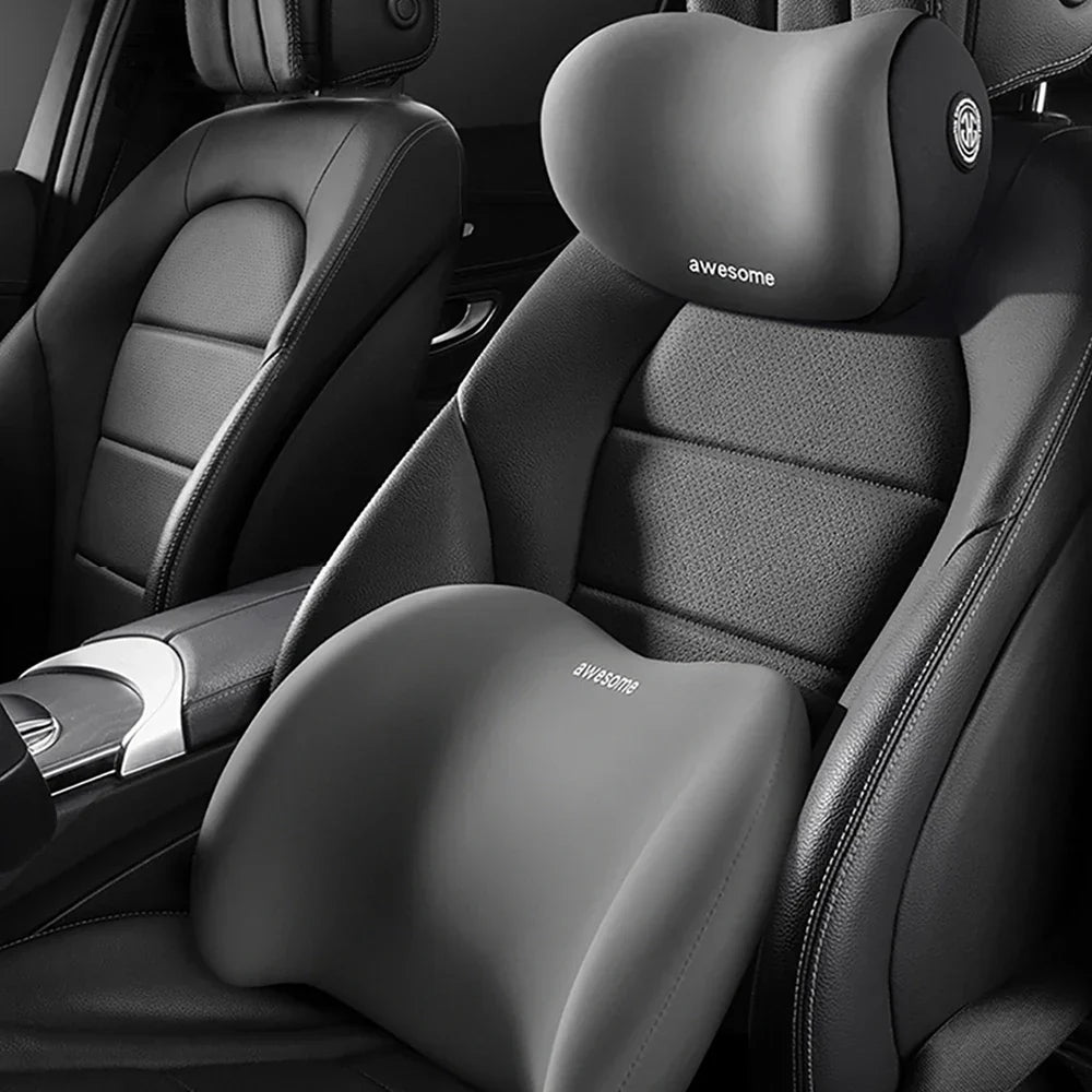 ComfortRide | Ergonomisk nakkestøtte & lændepude til bilen!