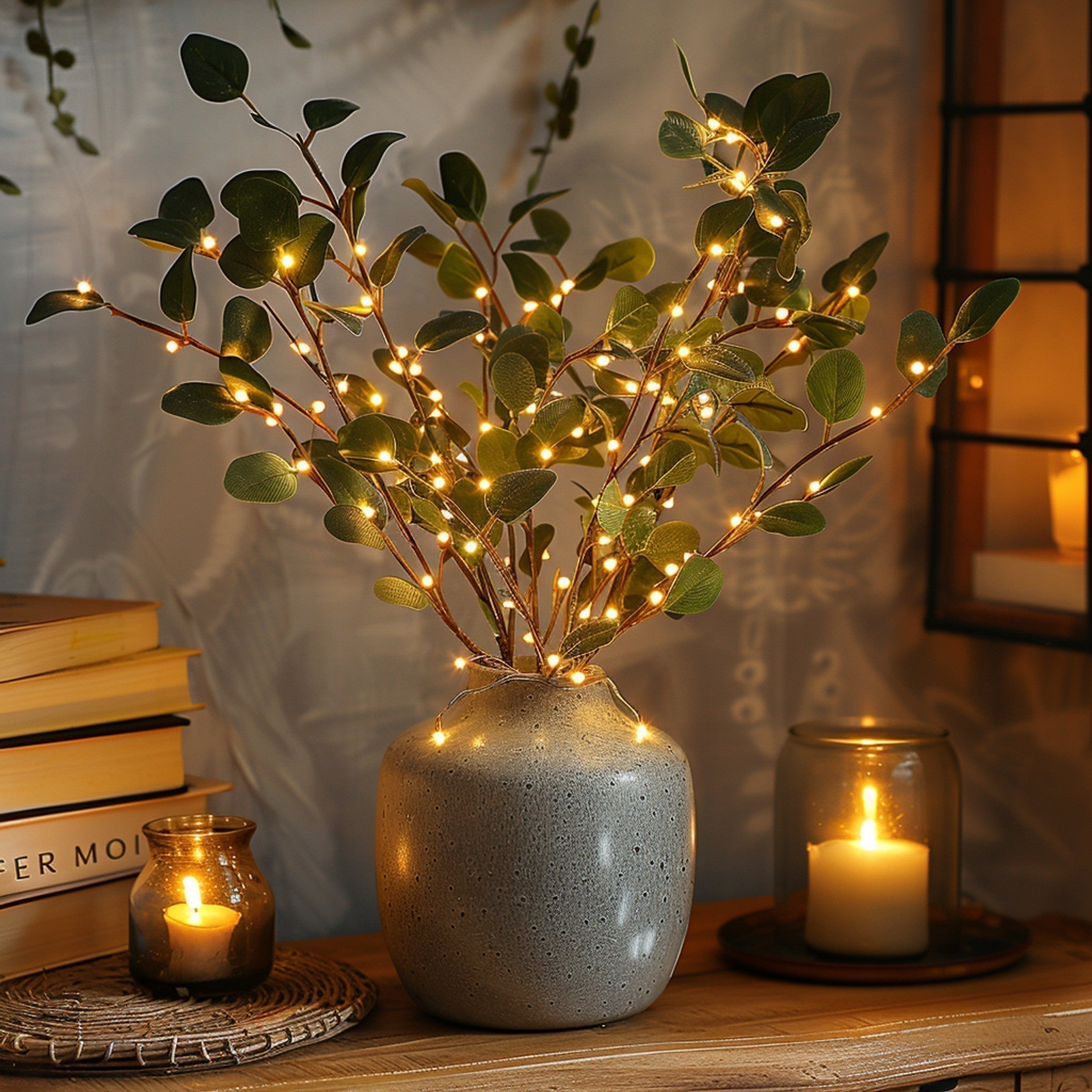 OliveGlow | Varm Olivengren LED Lys!