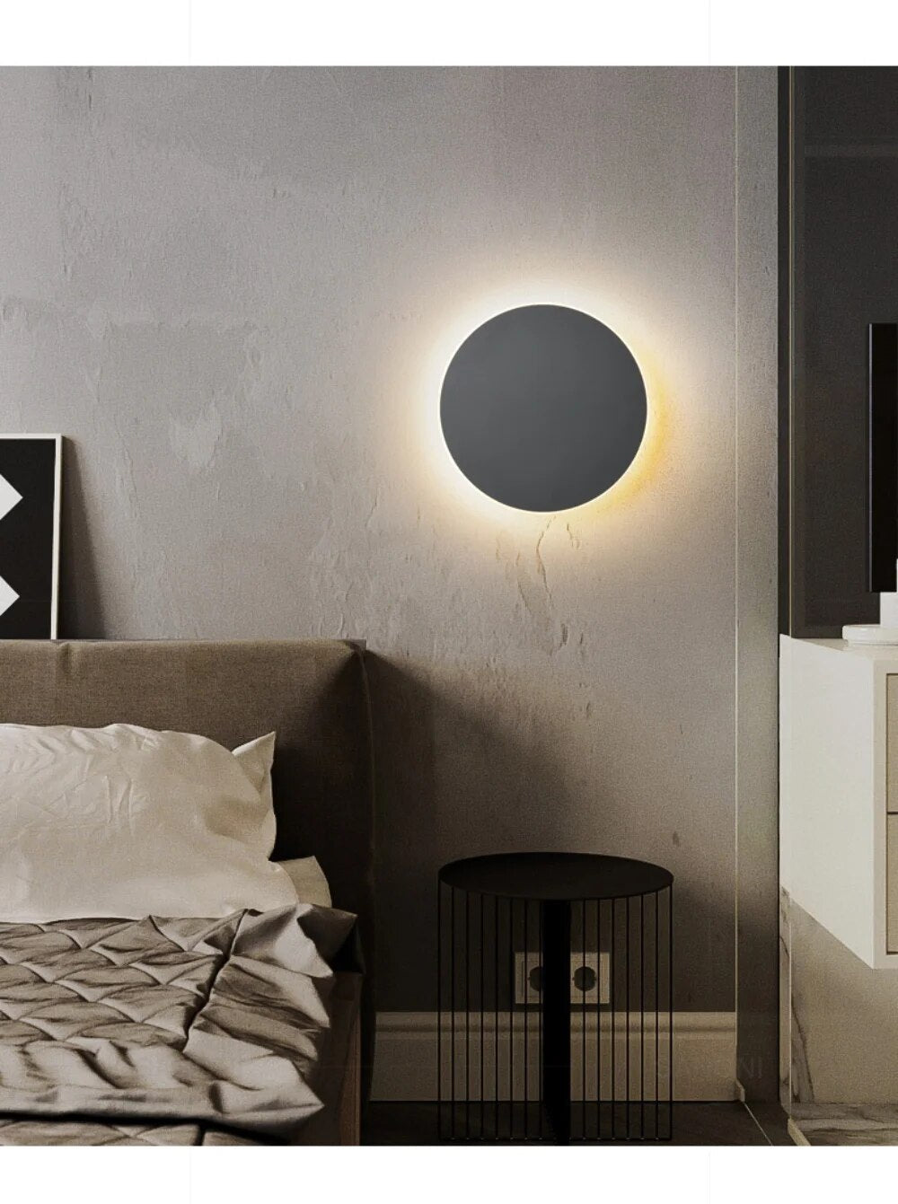 Radiya | Elegant og Moderne LED-Væglampe