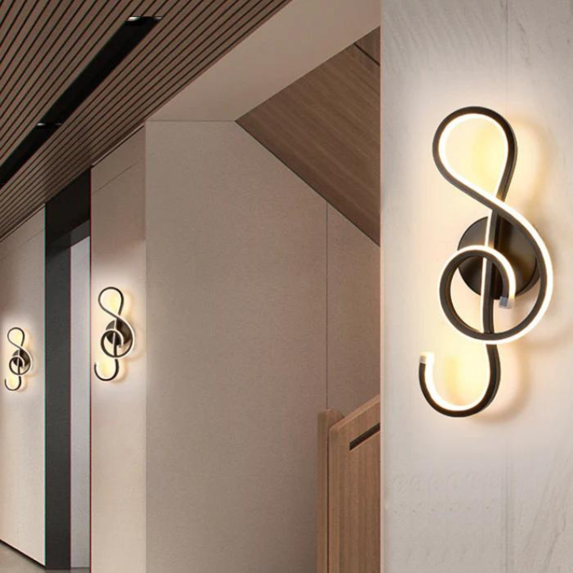 Illumina | Elegant Twistet Væglampe