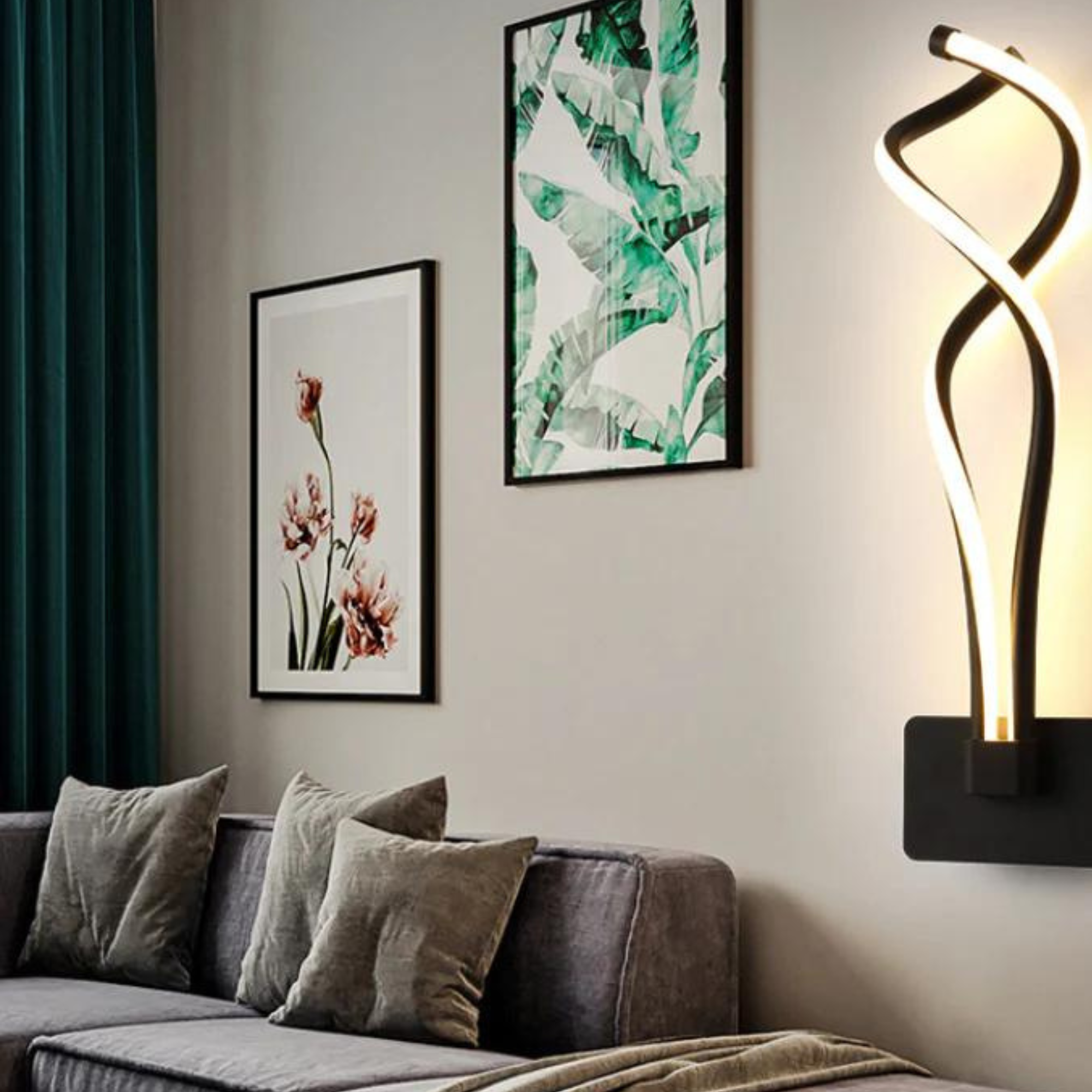 Illumina | Elegant Twistet Væglampe